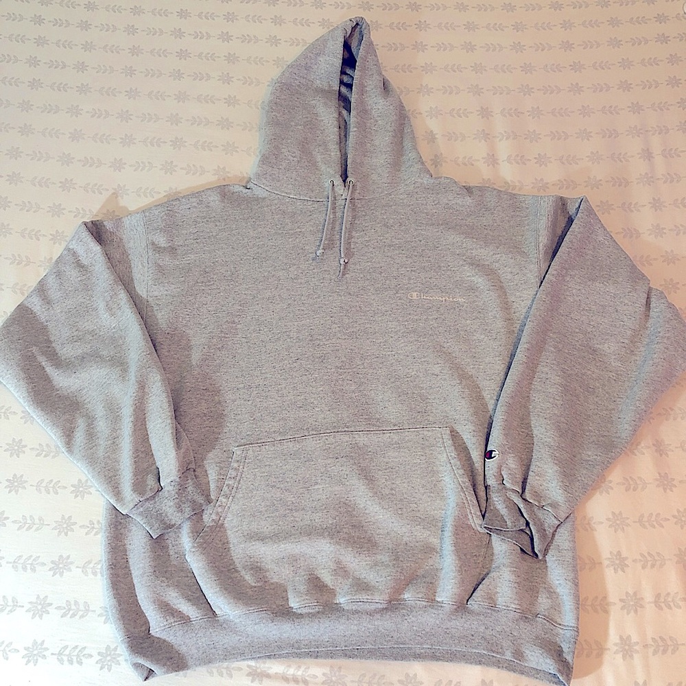 Vintage Grey Champion hoodie